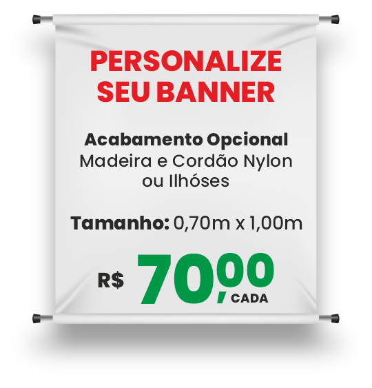 Baner com Valor